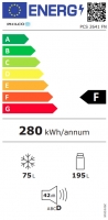 Lednice Philco PCS 2641 FN energetický štítek new